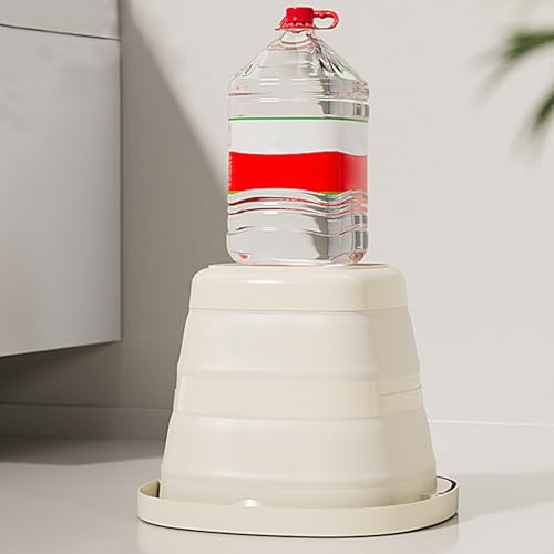 Cubo plegable de 10 litros con asa reforzada para camping y limpieza 4