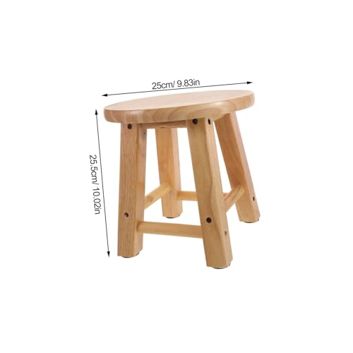 Tabouret marchepied en bois compact pour salle de bain - 3