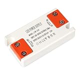 【Alimentation 24V】Tension D'entrée: 100V-240V AC 50/60 Hz, Tension de Sortie : 24V DC 0,5A 12W. Puissance Maximale: 12W. Attention: le LED alimentation 24V 12W n'est pas dimmable ! Pour maximiser l'efficacité et les performances, assurez-vous que la charge ne dépasse pas 80 % de la capacité maximale du transformateur LED.