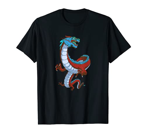 Japonés retro Otaku Estética 90s Vaporwave Dragón Camiseta
