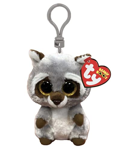 TY 2008061 Plush Toy, Gray