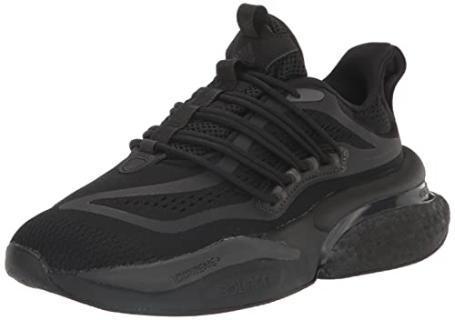 Image of Adidas Mens Alphaboost Knit Performance Running ShoesRunning Shoe
