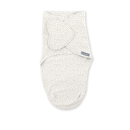 Image of SwaddleMe by Ingenuity Monogram Collection Baby Swaddle, 100% Cotton, Improves Sleep & Calms Startle Reflex, 0-3 Months, Pocket Fold Design for Easy Changes, 1.0 TOG, 3-Pack - Safari Swaddle