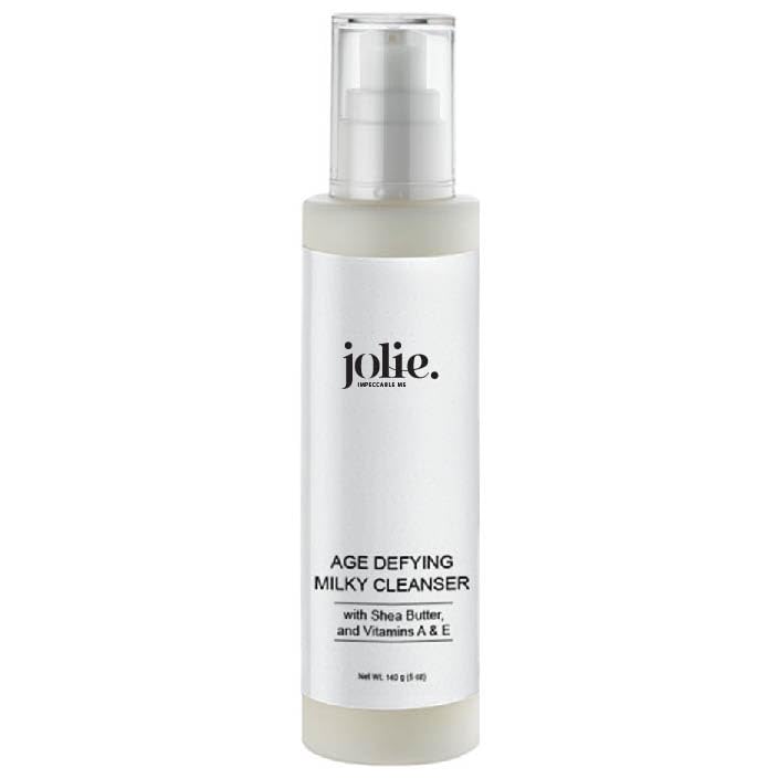 Jolie Age Defying Milky Cleanser W/Shea Butter & Vitamin A & E 5 oz - For Dry Skin Types