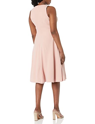 Image of Dress the Population Women's Catalina Solid Sleeveless Fit & Flare Midi Dress