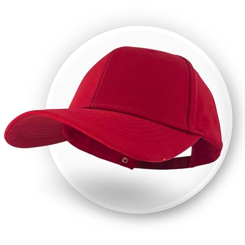 Image of Tomorrow Adjustable Baseball Cap - Unisex Cotton Snapback Trucker Hat with Sun Protection, Perfect Outdoor & Sports Cap for Men and Women