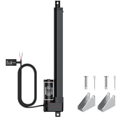 Justech 12V ϋv jAAN`G[^[ 450|h/2000N-12C`/300mm É IP54 dAN`G[^[ uPbgt d RV \[[gbJ[ YƋ@Bp ubN