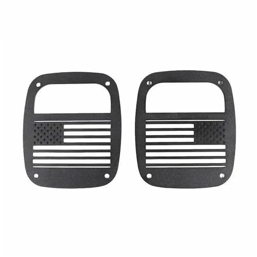 Feu arrière de protection Wrangler TJ grille métallique pour voiture de 1997 à 2006