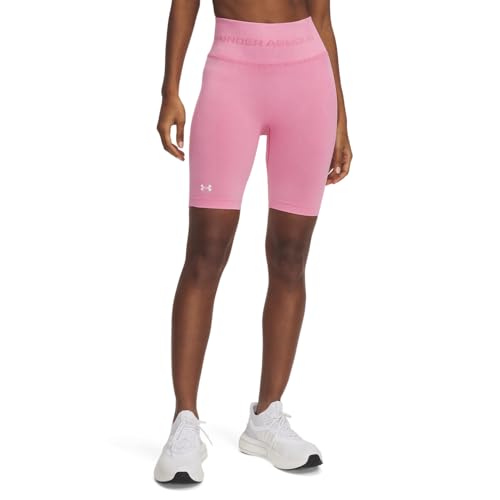 Under Armour Womens Vanish Seamless Washed Shorts (681) Shaded Fuchsia / / White Large