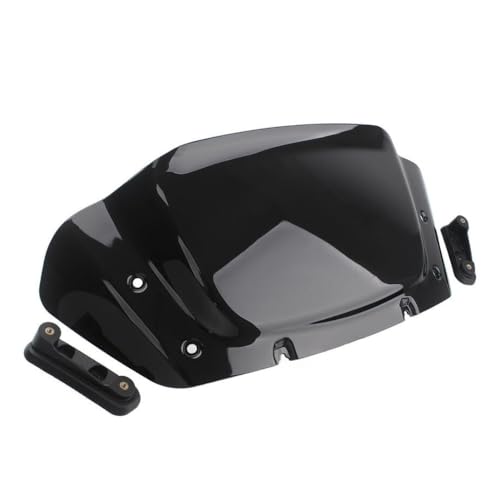Pare-brise moto 10 pouces réglable pour éliminer les turbulences FLHX