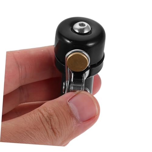 Timbre de bicicleta de 80 dB resistente a la intemperie para manillar 22,2 mm 4