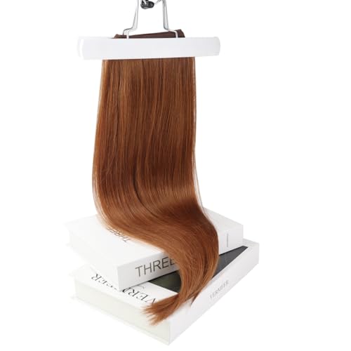 Image of Full Shine 22 Inch Sew In Weft Hair Extensions 105G Copper Remy Hair