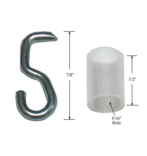 Shade Doctor of Maine 30" LEVOLOR Riviera Mini Blind TILT Wand with Hook & Collar