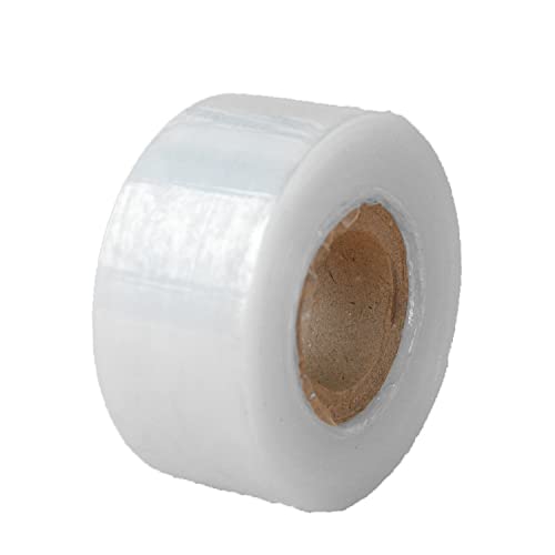 Essilnn Grafting Tape Plant Repair Budding Tape Garden Nursery Moisture Barrier Stretchable Film For Fruit, Floral And Tree, 1-1/5", 395Ft, 6 Pack #TOP1
