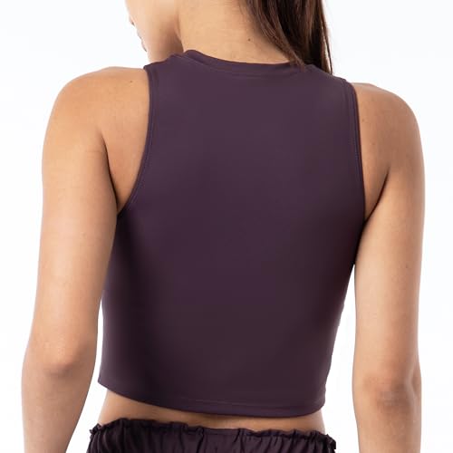 Image of Sports Bras for Women Removable Padded Athletic Yoga Running Crop Tops Sleeveless Gym Workout Tops