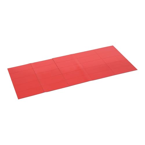 Bande magnétique effaçable à sec rouge pour en finir avec les étiquettes collantes x25
