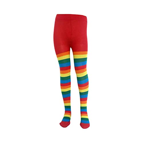 2026 - Medias para niña a rayas para niños, longitud de la manguera, 69 ~ 72 cm, accesorios de disfraces, carnaval, Halloween, calcetines para niños 24, I, Talla única