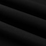 Efavormart Premium Polyester Black Fabric Bolt 54' x10 Yards, DIY Craft Fabric Roll for Upholstery, Curtains, and Event Decor