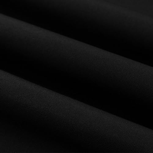 Efavormart Black Polyester Fabric Bolt 54