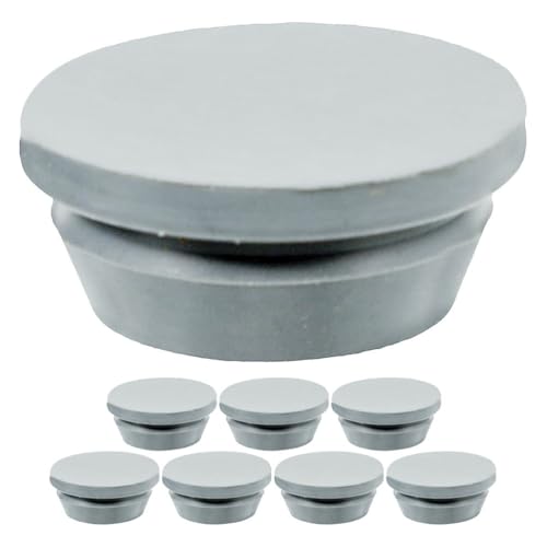 Healifty 10Pcs External Air Conditioner Drain Plug 0.94 Inch Rubber Tubing Caps for Ac Unit Water Drain Hole Stoppers Easy Installation Leak Prevention