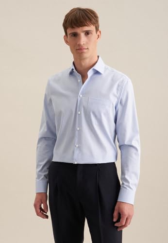 Camisa Corte Regular Camisa De Franela Seidensticker Para Hombre