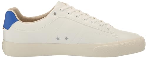 Image of BOSS Men's Aiden Logo Block Leather Low Top Sneakers | Casual Shoes