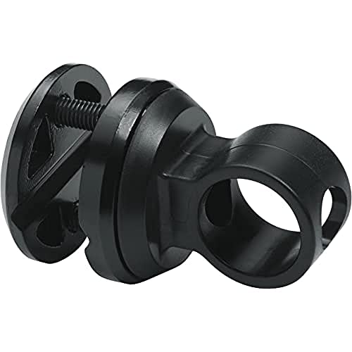 ABUS Fahrradschloss Halterung GH 50 - Schlosshalter für Bügelschlösser - zur Befestigung am Gepäckträger, Schwarz