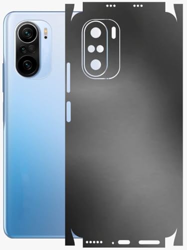 Image of AtOdds - Full Body Back Screen Guard Protector Film - Lamination Wrap Skin Sticker Compatible with XIAOMI Mi 11X PRO | Scratchproof Matte Finish (Metallic Grey)