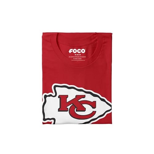Image of FOCO Men's NFL Team Primary Logo Black Short Sleeve T-Shirt