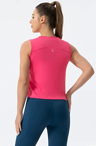 Image of THE GYM PEOPLE Women's Workout Tops in Ice Silk Quick Dry Sleeveless