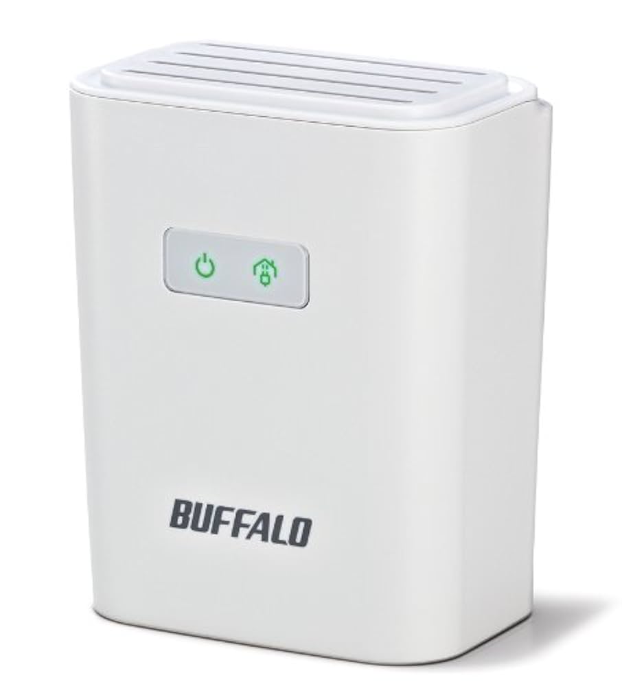 BUFFALO plug AV方式PLCアダプター 2台セットモデル PL-05H/2 i8my1cf Amazon | BUFFALO Homeplug AV方式PLCアダプター 増設モデル PL