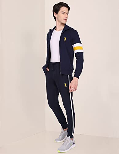 Image of U.S. POLO ASSN. Solid Cotton Joggers