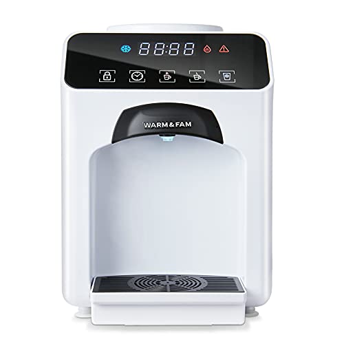 3s Rapid Heating Water Dispenser Top Loading Water Dispenser countertop Hot/Warm/Cold Water Temperature with Child Safety Lock Energy Saving hot and Cold Water Dispenser