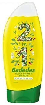 Badedas - Lote de 6 botes 2 en 1 de cítricos y jazmín de ducha (250 ml) Cover