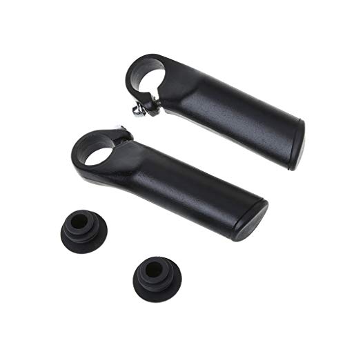 suoryisrty 2Pieces Vélo Bar End Poignées en Alliage D'aluminium 22.2mm Guidon Reste VTT Pliant Vélo