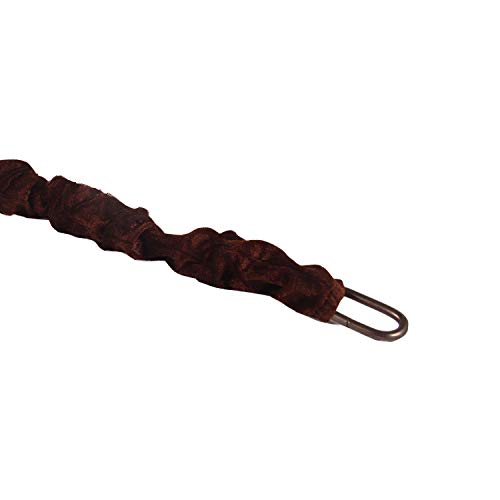 Image of Chain Cover, Velvet Type Fabric Effect, Protective Sleeve for Chain, Use for Chandelier Lighting Chain(Cover Only) (Brown,22 in)
