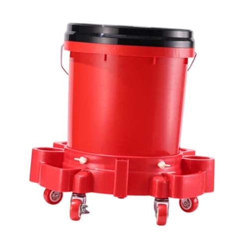 Slyzjdl 取り外し可能なシートと収納スペースを備えたポータブルカークリーニングバケツ, Style B