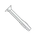 1/4" x 1 1/2" Split Drive Anchors/Flat Head/Alloy Steel/Zinc/Fixture Clearance Hole: 5/16" / High Grade Heat Treated Alloy Steel (Carton: 100 pcs)