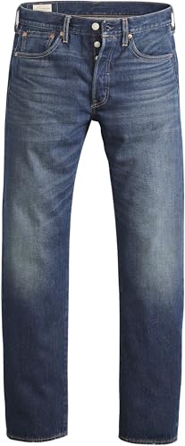 Levi's Herren Jeanshose 501 Original mit Knopfleiste, Straight Fit, On The Borderline, W32/L30 – Ansicht 6