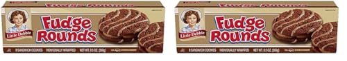 Little Debbie Fudge Rounds, 9.5 Oz (Pack of 2)