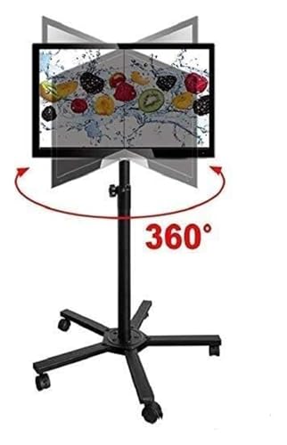 Soporte móvil universal para TV con ruedas y ajuste miniatura 2