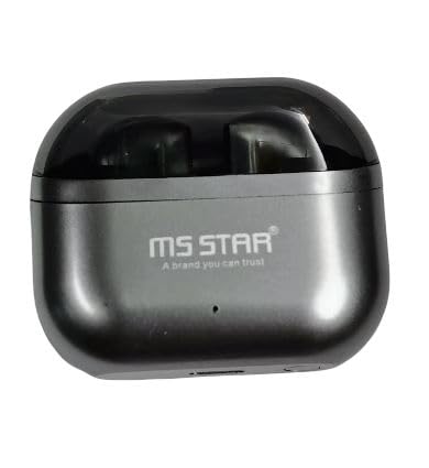 Image of MS Star- Buds HI-FI True Wireless Bluetooth 5.4 Earbuds with Mic, Touch Control & Charging Case