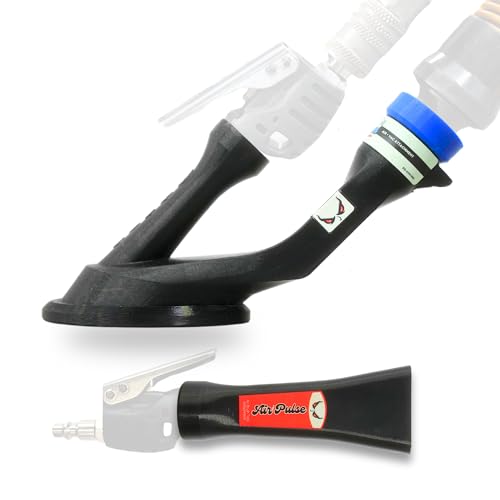 Detail Demon Air+Vac Auto Detailing Attachment for Tornador Mini Z-007, Mutifunctional Air and Vacuum Tool for Interior Car Cleaning