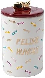 Cool Cat 'Feline Hungry' Ceramic Treat Jar image 4