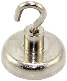 Magnet Experts F4ME32M4-HOOK-1 Clamping Magnet with M4 Hook, 32mm dia