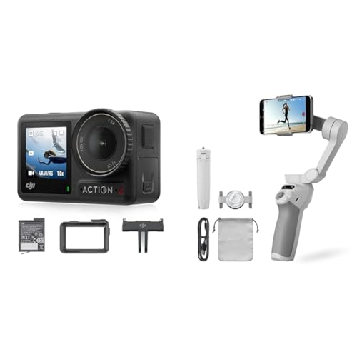 DJI アクションカメラ Osmo Action 4 エッセンシャルコンボ Amazon.co.jp: DJI アクションカメラ Osmo Action 4