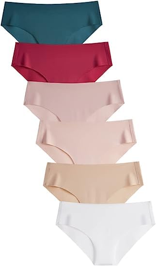 shaperx Women's Cotton Seamless Hipster Panty (Pack of 5) Plus Size-picture-19