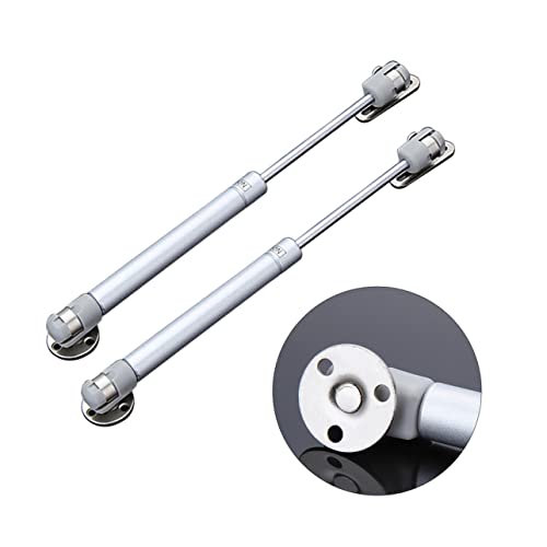 Amosfun 2Piezas Puntales Gas Hidráulico Para Muebles Soporte Neumático Para Gabinete y Instalación y Resistente Corrosión