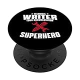 Lustige technische Schriftsteller Zitat Technische Schreibdienste PopSockets mit austauschbarem PopGrip