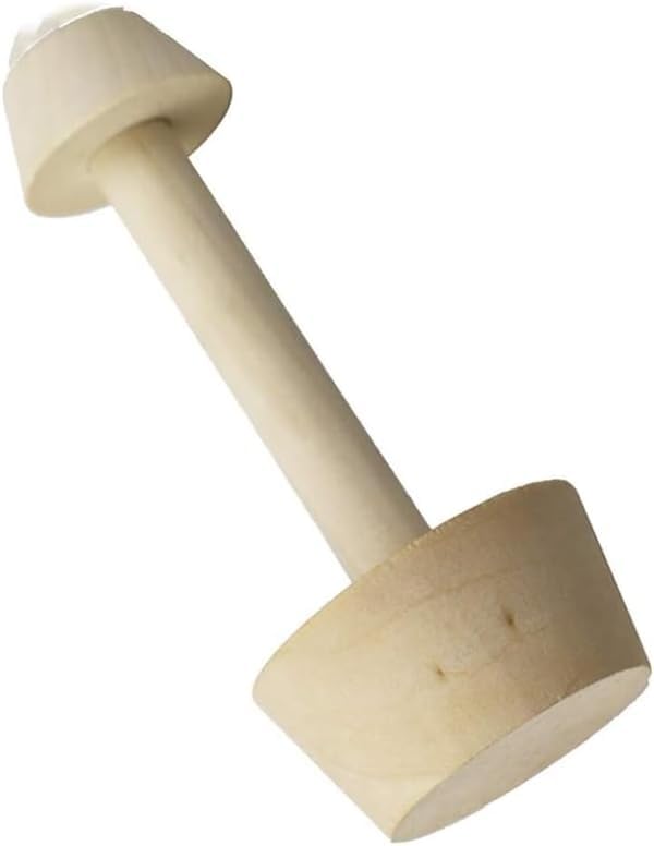 Wood Double Sided Tart Tamper Pastry Tamper Dough Tart Presser Pastries Pusher Baking Shaping Kitchen Tool